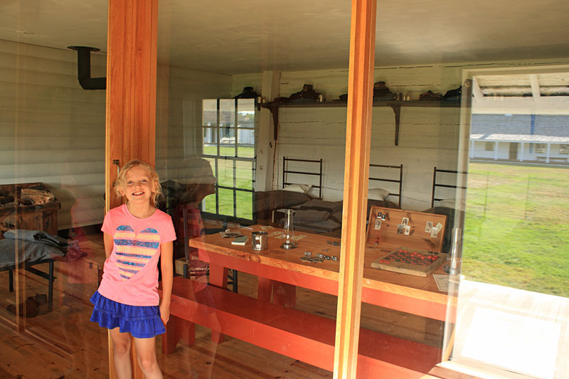 the barracks at fort wilkins